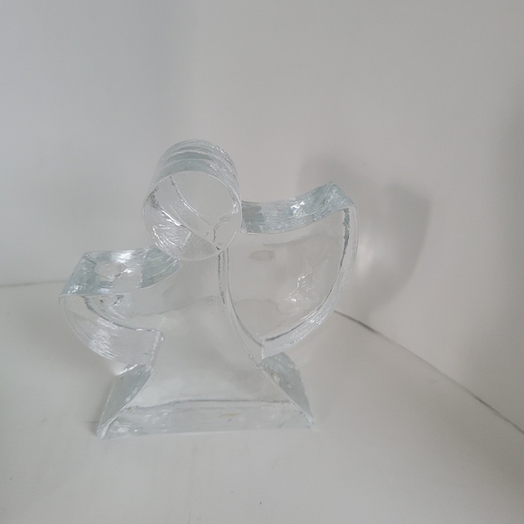 Vintage MCM Wiesenthal Hutte Glass Christmas Ange - Picture 3 of 5